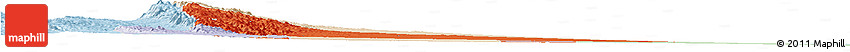 Political Horizon Map of Colon, lighten