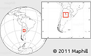 Blank Location Map of Colon, within the entire country