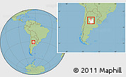 Savanna Style Location Map of Colon, highlighted parent region, within the entire country