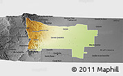 Physical Panoramic Map of Colon, darken, desaturated