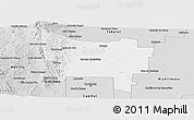 Silver Style Panoramic Map of Colon