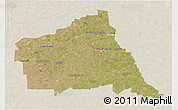 Satellite 3D Map of Rio Segundo, lighten