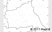 Blank Simple Map of Rio Segundo, no labels