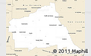 Classic Style Simple Map of Rio Segundo
