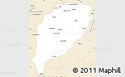 Classic Style Simple Map of Goya