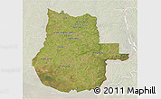 Satellite 3D Map of Gualeguaychu, lighten