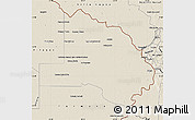 Shaded Relief Map of Pilcomayo