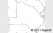 Blank Simple Map of Pilcomayo, no labels