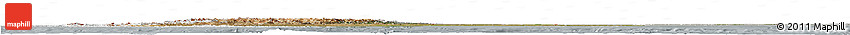 Satellite Horizon Map of Argentina, lighten, semi-desaturated