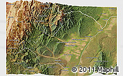 Satellite 3D Map of Ledesma