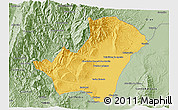 Savanna Style 3D Map of Ledesma