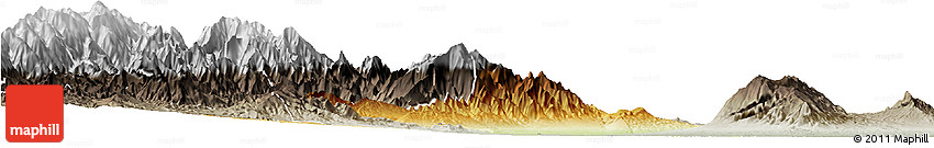 Physical Horizon Map of Ledesma, semi-desaturated