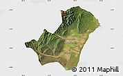Satellite Map of Ledesma, single color outside