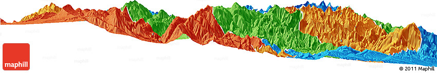 Political Horizon Map of Tilcara