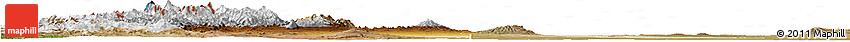 Physical Horizon Map of Mendoza, satellite outside
