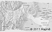 Silver Style 3D Map of Lujan