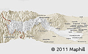 Classic Style Panoramic Map of Lujan