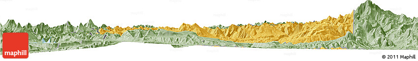 Savanna Style Horizon Map of Minas
