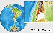 Physical Location Map of Minas, highlighted parent region