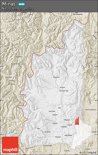 Classic Style Map of Minas