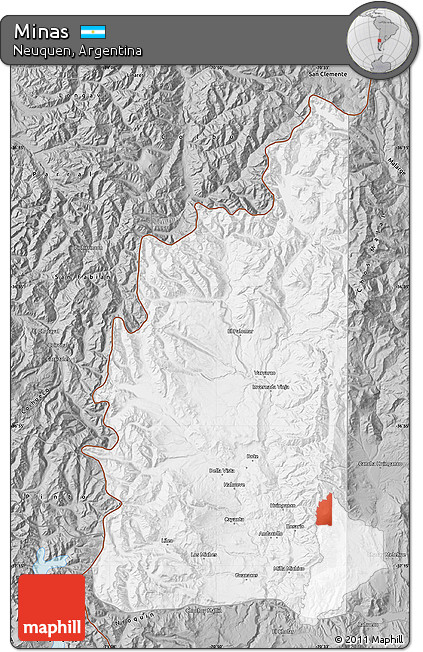 Gray Map of Minas