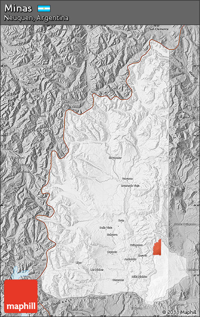 Gray Map of Minas