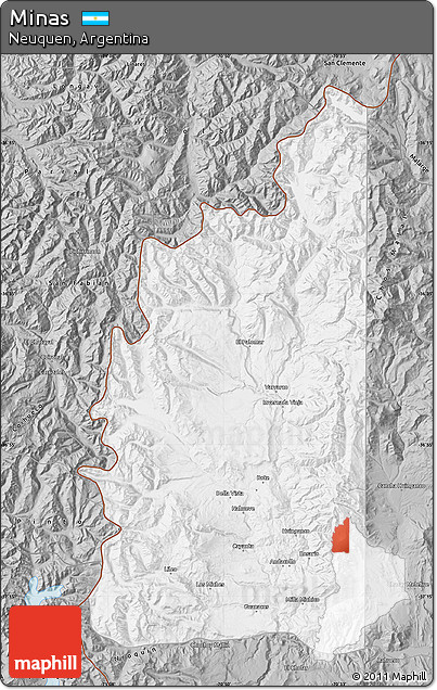 Gray Map of Minas