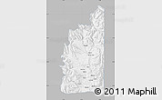 Gray Map of Minas, single color outside