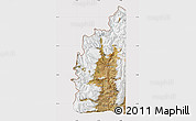 Satellite Map of Minas, cropped outside