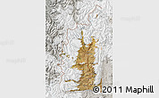 Satellite Map of Minas, lighten, semi-desaturated