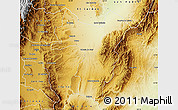 Physical Map of Gral. Martin M. Guemes