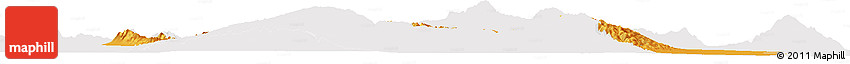 Political Horizon Map of Valle Fertil, cropped outside