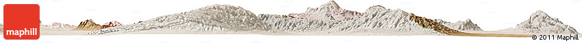 Satellite Horizon Map of Valle Fertil, lighten