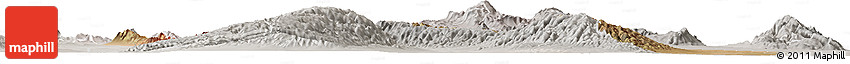 Satellite Horizon Map of Valle Fertil, lighten, semi-desaturated