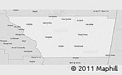 Silver Style 3D Map of General Taboada