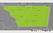 Physical Map of General Taboada, desaturated