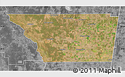 Satellite Map of General Taboada, desaturated