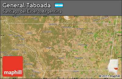 Satellite Map of General Taboada