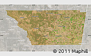 Satellite Map of General Taboada, lighten, semi-desaturated