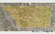 Satellite Map of General Taboada, semi-desaturated