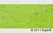 Physical 3D Map of Juan F. Ibarra