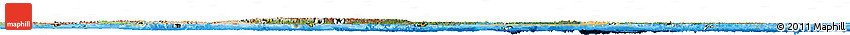 Satellite Horizon Map of Asia, political outside