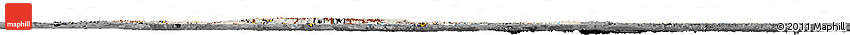 Shaded Relief Horizon Map of Asia, darken, desaturated