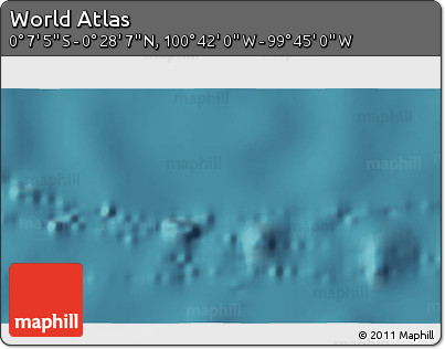 Satellite 3D Map of the Area around 0° 10' 31" N, 100° 13' 29" W