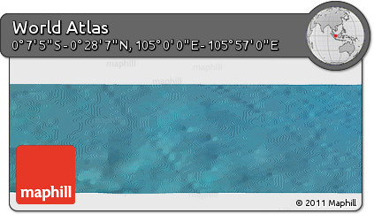 Satellite Panoramic Map of the Area around 0° 10' 31" N, 105° 28' 29" E