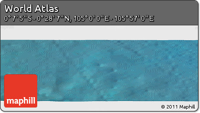 Satellite Panoramic Map of the Area around 0° 10' 31" N, 105° 28' 29" E