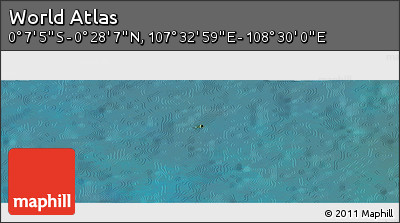 Satellite Panoramic Map of the Area around 0° 10' 31" N, 108° 1' 30" E