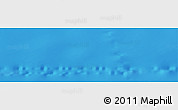 Shaded Relief Panoramic Map of the area around 0° 10' 31" N, 112° 58' 29" W
