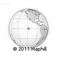 Outline Map of the Area around 0° 10' 31" N, 117° 13' 29" W, rectangular outline