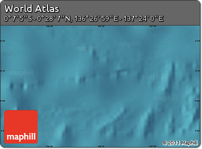 Satellite Map of the Area around 0° 10' 31" N, 136° 55' 30" E